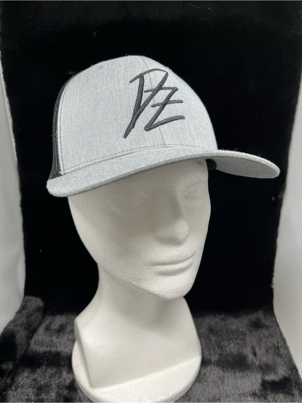 Drop Zone Disc Golf Light Grey Embroidered Snapback Cap